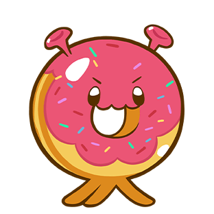 Space Doughnut Cookie