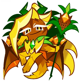 Ananas Dragon Cookie